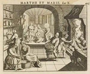 Jesus, Mary, Martha