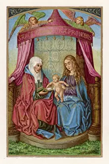 Granny Prints: Jesus, Mother, Granny