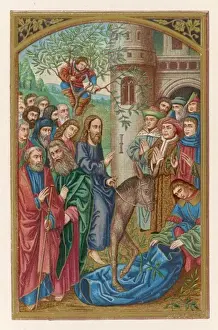 Jesus on Palm Sunday