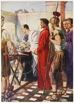 Jesus before Pilate
