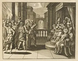 Jesus before the Priests