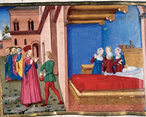 Predis Prints: Jesus tells the Kings officer to come back home where he wi