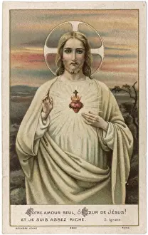 Displaying Prints: Jesus, very Trad