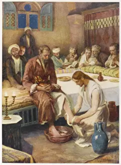 Jesus Washes Feet