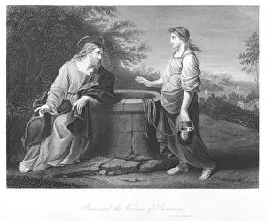 Jesus and the woman of Samaria