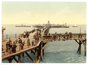 Margate Prints: The jetty, I. Margate, England