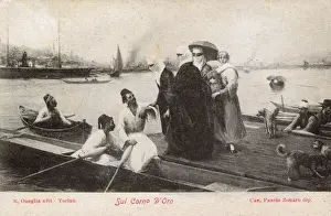 Jetty scene on the Golden Horn