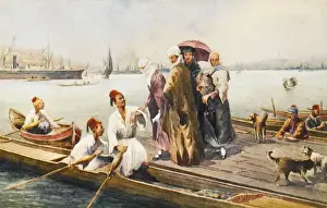 Jetty scene on the Golden Horn