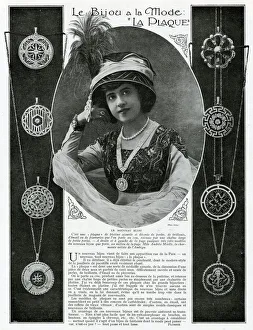 Images Dated 22nd May 2017: Jewellery fashion plate