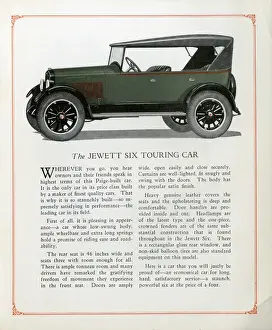 The Jewett Six automobile
