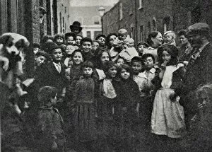Jewish Collection: Jewish Children, East End of London