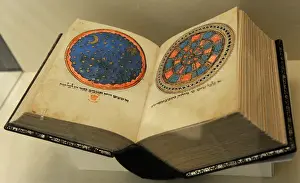 Jews Prints: Jewish Community. Middle Ages. An illuminated Hebrew manuscr