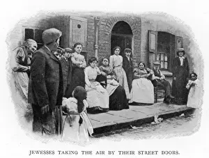 Jewish immigrants in Whitechapel