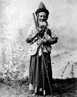 Captioned Prints: Jewish Man, Ceylon (Sri Lanka)