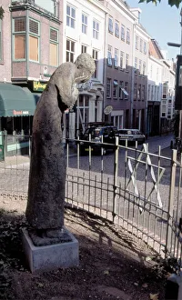 Images Dated 20th August 2019: Jewish Memorial Statue, Nijmegen, Holland