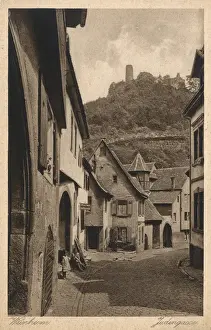 Streetscape Prints: A Jewish Street in Weinheim, Germany