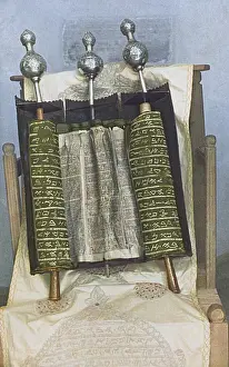 Jewish Torah scroll