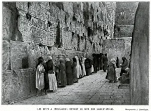 Weeping Gallery: Jews at the Wailing Wall, Jerusalem