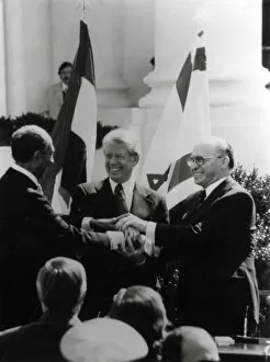 Agreement Gallery: Jimmy Carter / Sadat / Begin
