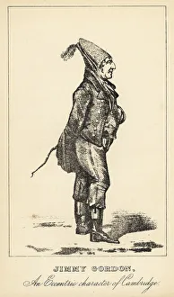 Memoirs And Anecdotes Prints: Jimmy Gordon, an eccentric character of Cambridge, 1762-1825