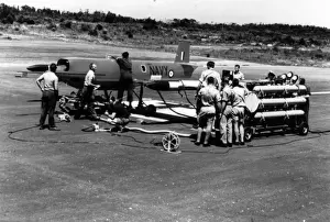 Jindivik Prints: Jindivik of the Royal Austraian Navy prepared for flight