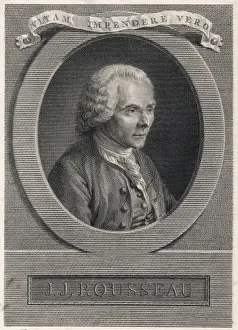 Rousseau Prints: Jj Rousseau / Le Jeune