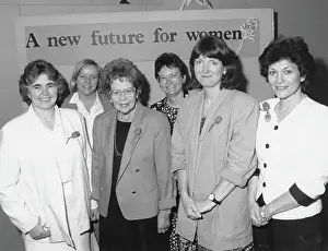 Harriet Prints: Jo Richardson, Labour politician, in a group photograph