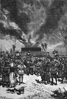 Stake Prints: Joan of Arc Burnt