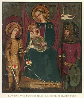 Joan Collection: Joan of Arc / Holy Family