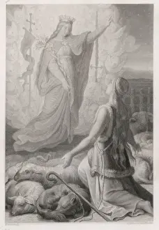 1431 Prints: Joan of Arc (Kaulbach)