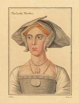 Elite Prints: Joan, Lady Meutas, lady in waiting to Jane Seymour
