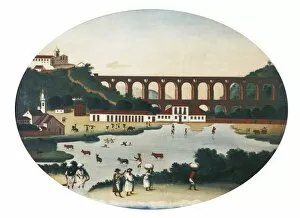 Acqueduct Gallery: JOAQUIM, Leandro (1738-1798). View of the Lagoon