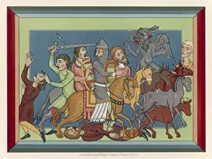 Satan Prints: Job Loses his Sons