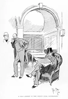 New Market Prints: Jockey Club Interior