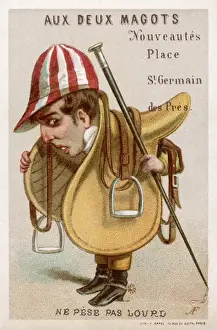 Saddle Prints: Jockey and Saddle C1900