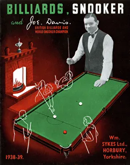 Joe Davis, Billiards and World Snooker Champion