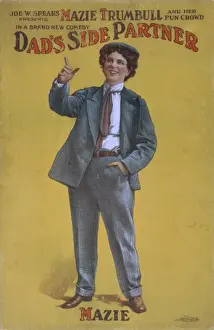 Trumbull Prints: Joe W. Spears presents Mazie Trumbull and her fun crowd in a