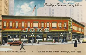 Fulton Prints: Joes Restaurant, Brooklyn