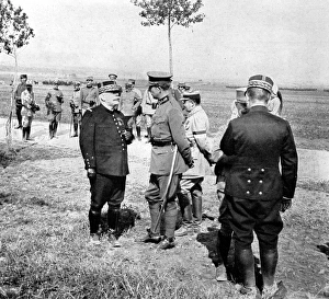 Joffre and King Albert of Belgium Joffre and King Albert of Belgium