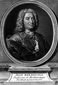 Johan Prints: Johann Bernouilli, Swiss mathematician