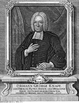 Churchman Collection: Johann Georg Knapp