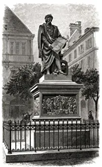 Johann Gutenberg / Statue