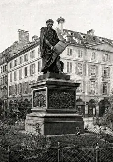 Johann Gutenberg / Statue