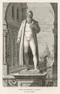 Johann Gutenberg / Statue