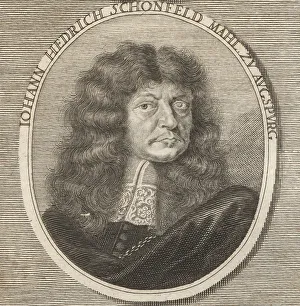 17th Century Prints: Johann Heinrich Schonfeld, German painter, 1609-1684