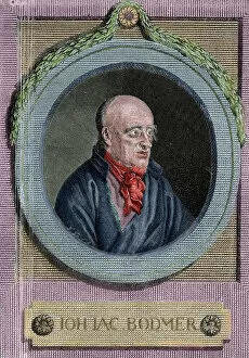 Johann Jakob Bodmer (1698 A?i? 1783) Swiss-German critic an