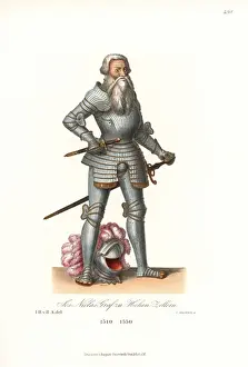 Suitofarmor Prints: Johann or Jos Niklaus, Count of Hohenzollern, 1513-1558