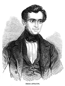 Strauss Prints: Johann Strauss (Elder)
