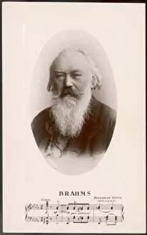 Johannes Brahms, German composer