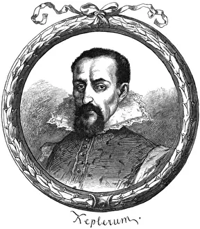 1630 Prints: Johannes Kepler / Circular